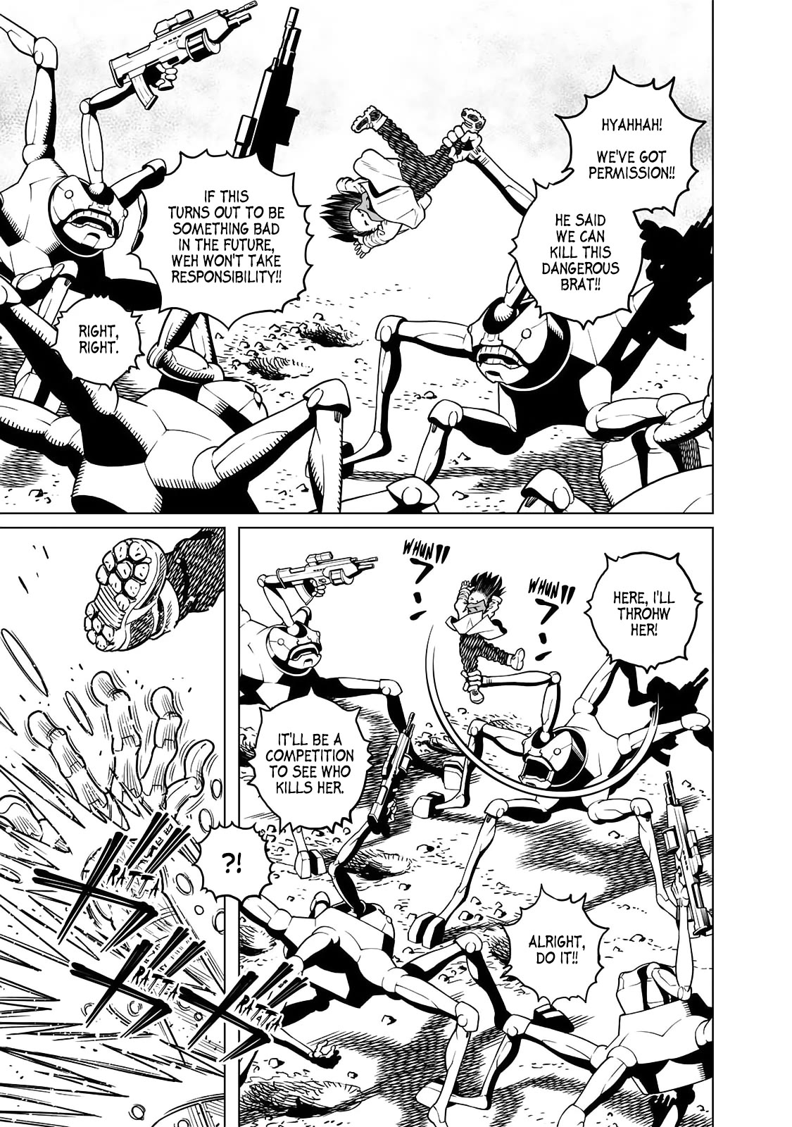 Gunnm Mars Chronicle chapter 49.1 page 14