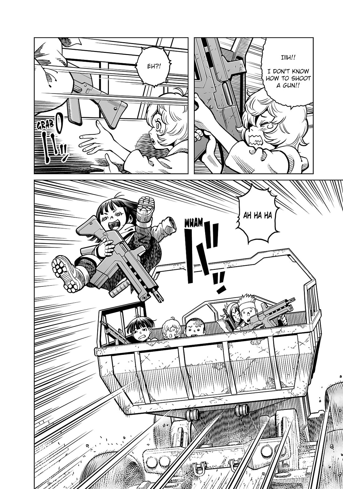 Gunnm Mars Chronicle chapter 49.2 page 4