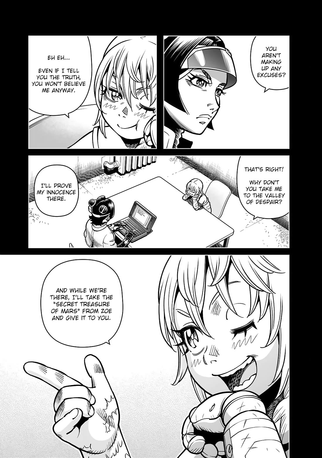 Gunnm Mars Chronicle chapter 50.1 page 13