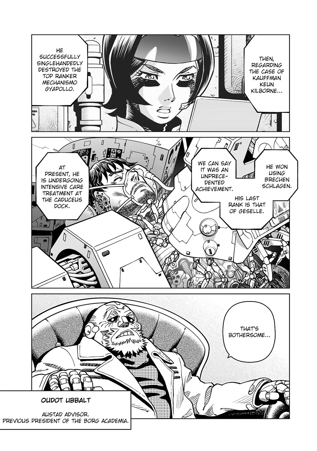 Gunnm Mars Chronicle chapter 50.1 page 6