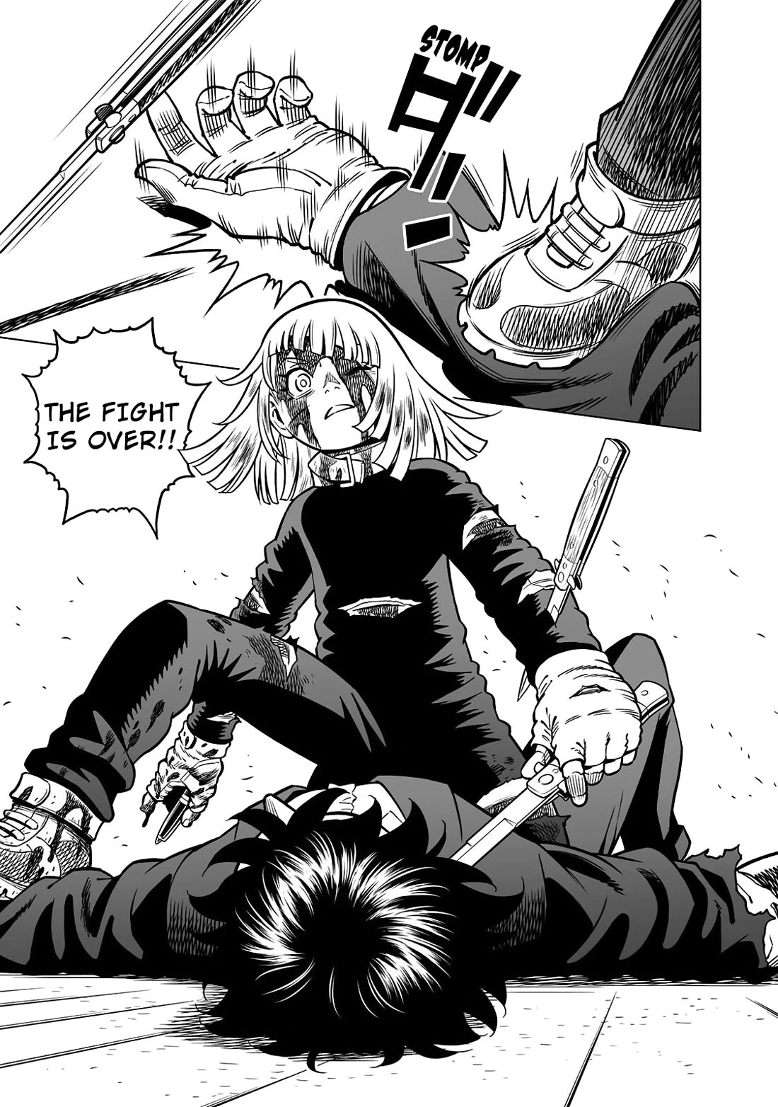 Gunnm Mars Chronicle chapter 51.2 page 15