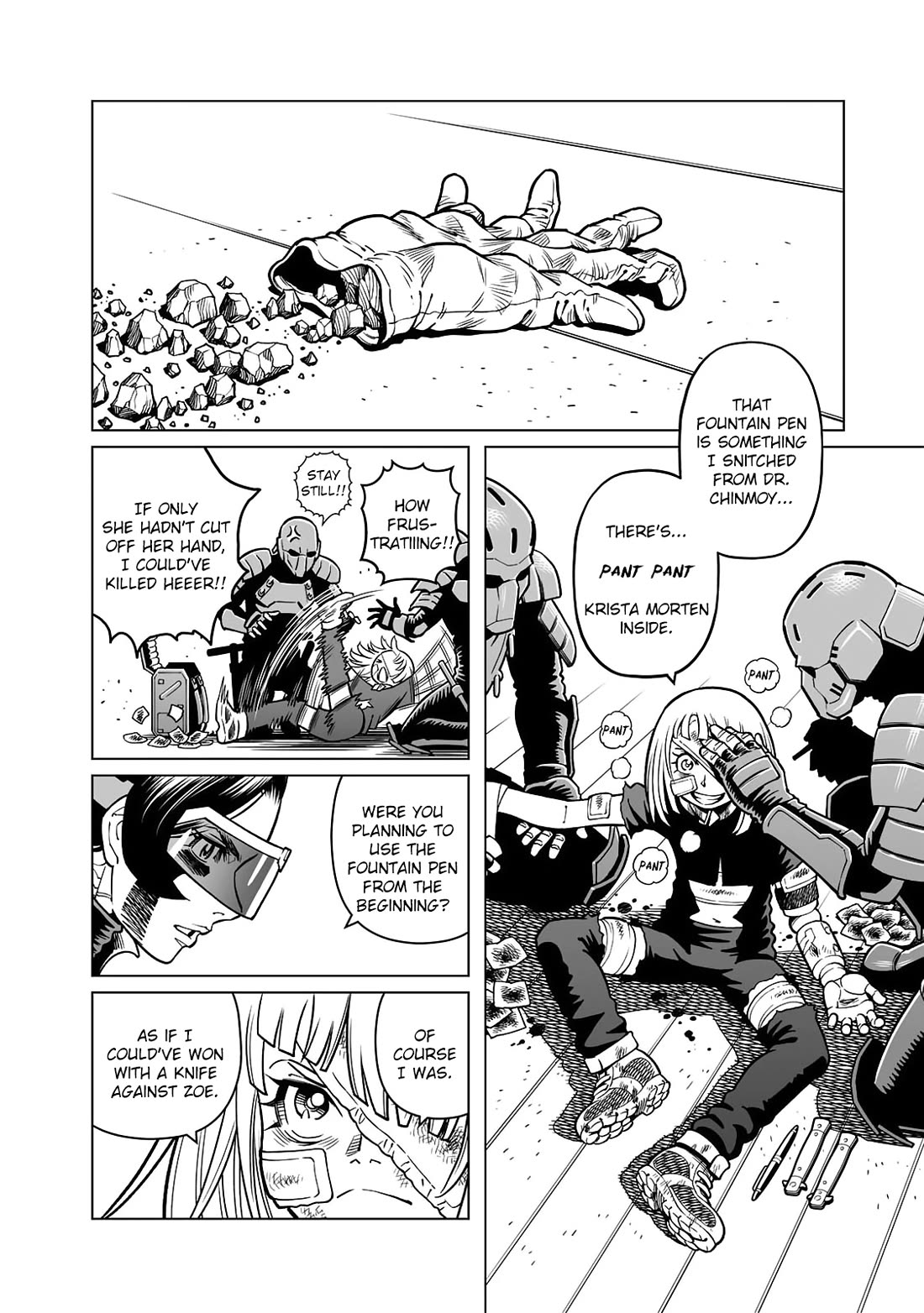 Gunnm Mars Chronicle chapter 51.2 page 16