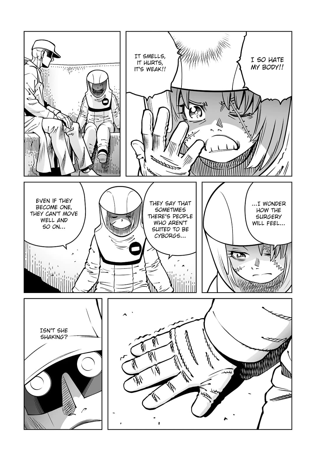 Gunnm Mars Chronicle chapter 53.2 page 14