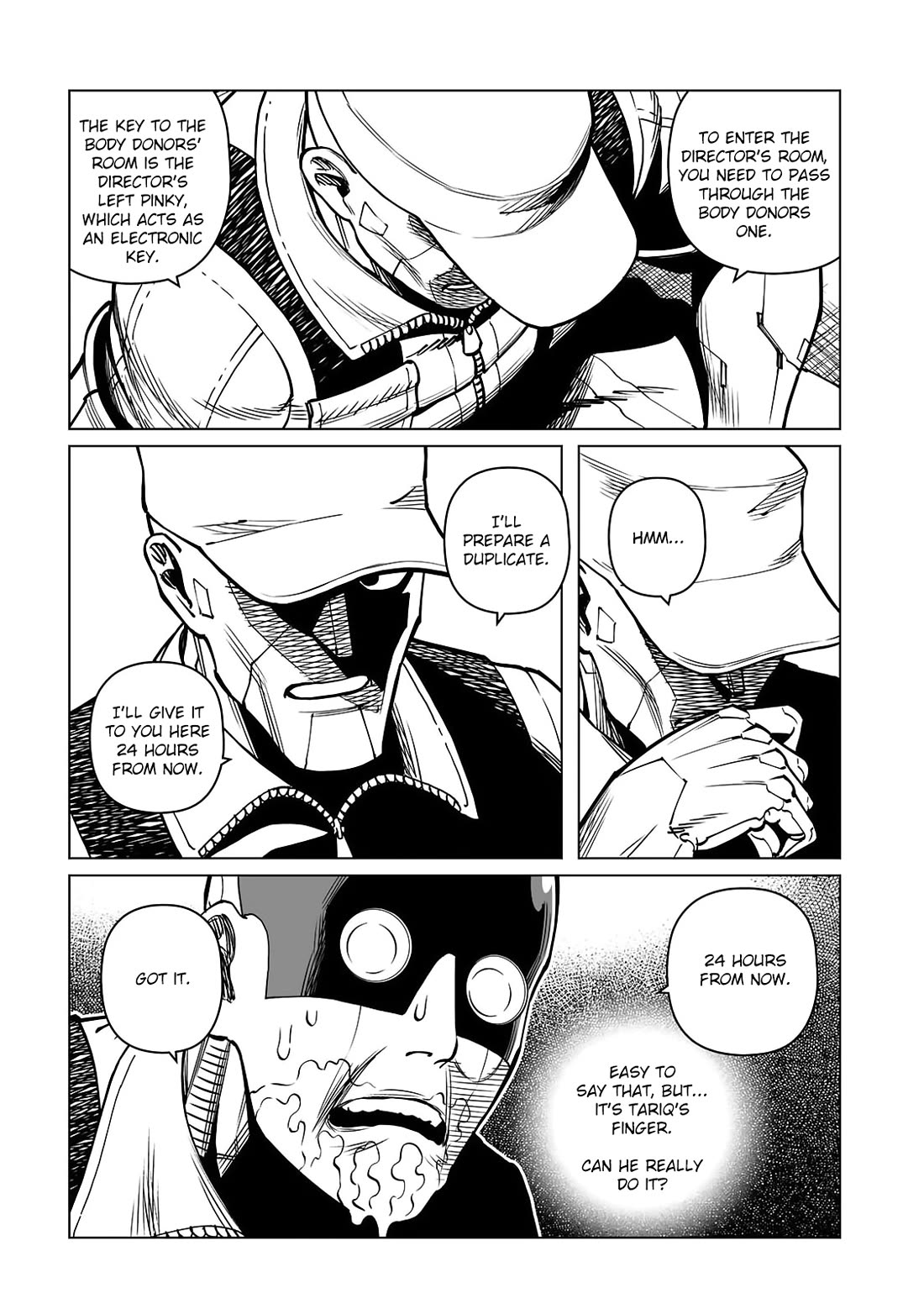 Gunnm Mars Chronicle chapter 55.1 page 15