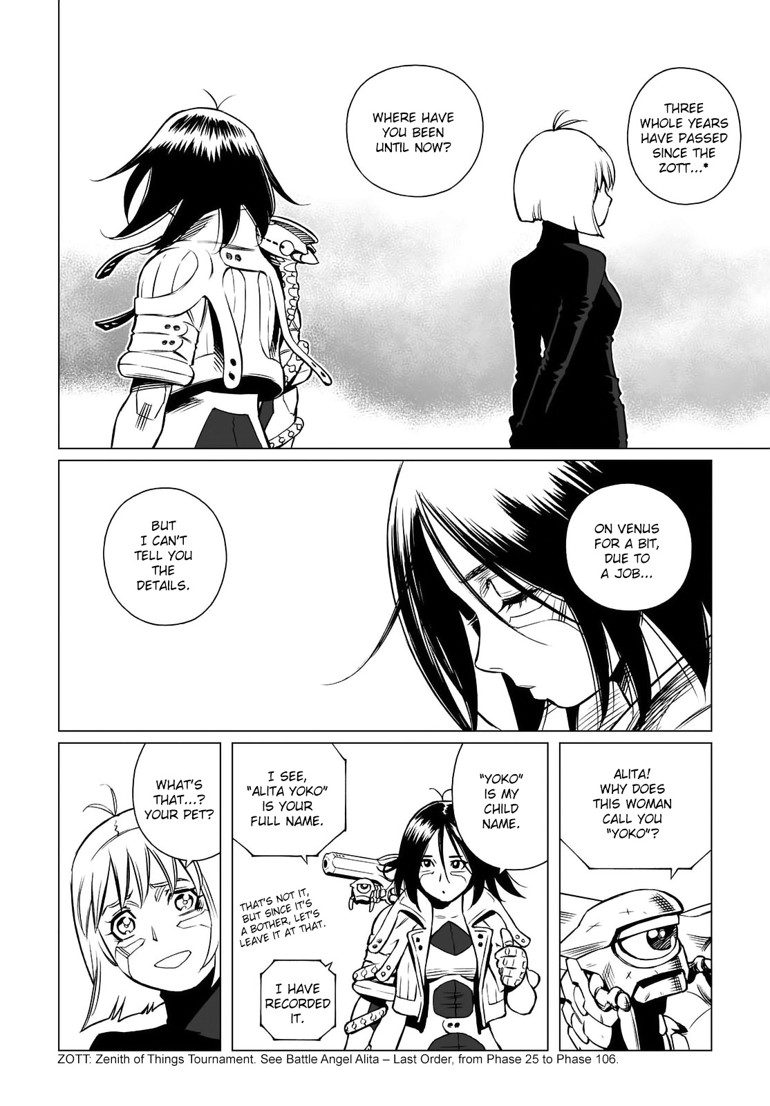 Gunnm Mars Chronicle chapter 7 page 14