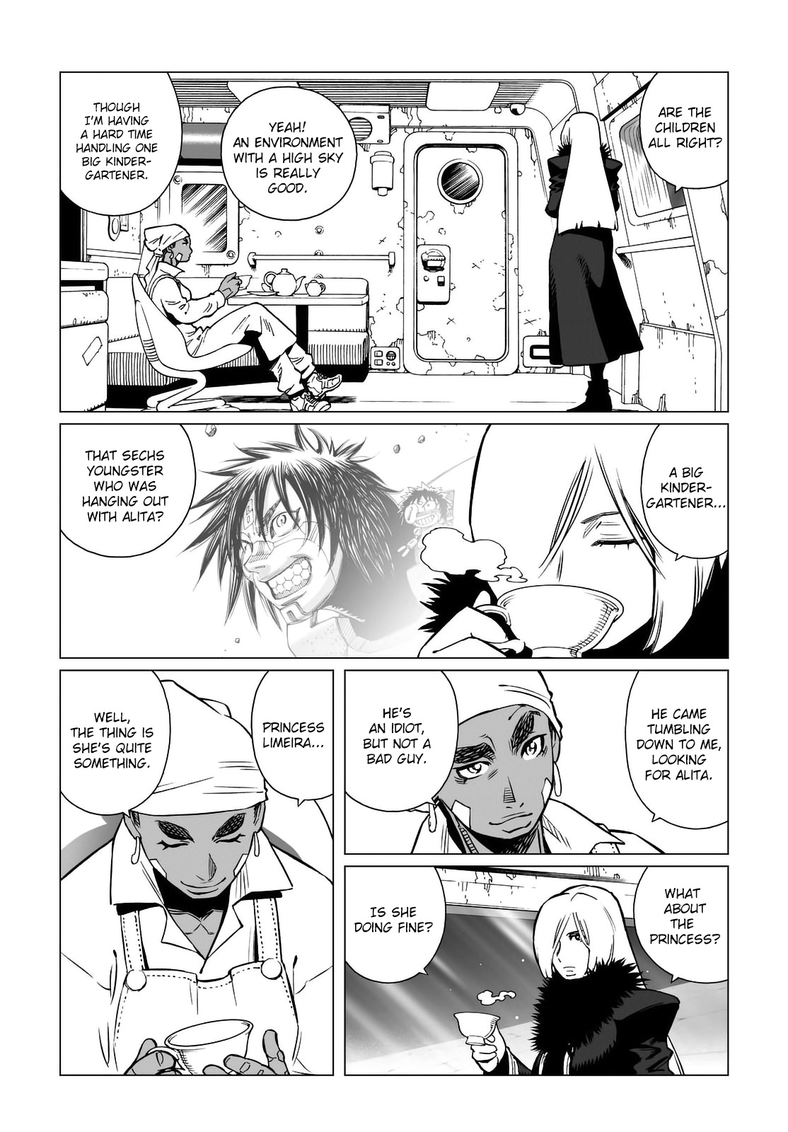 Gunnm Mars Chronicle chapter 7 page 18