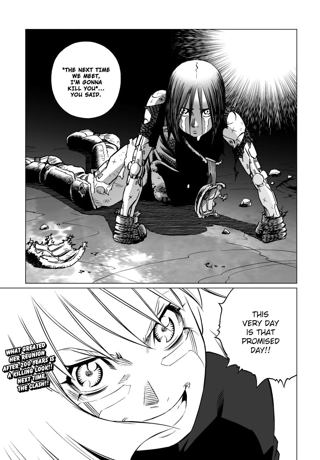 Gunnm Mars Chronicle chapter 7 page 35