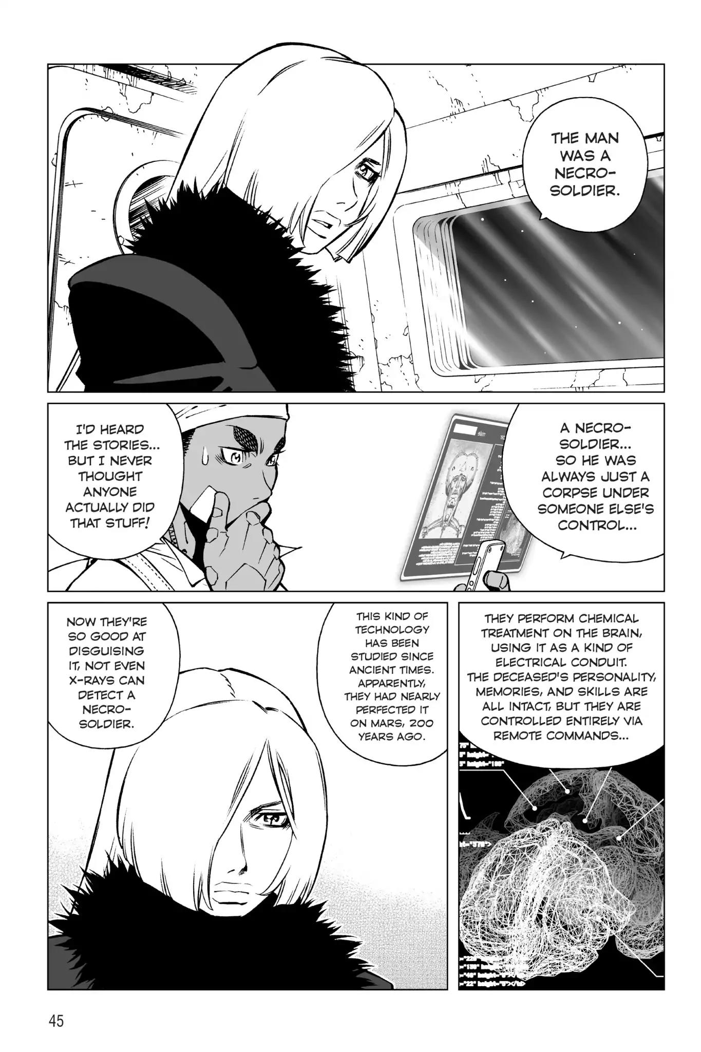 Gunnm Mars Chronicle chapter 8 page 10