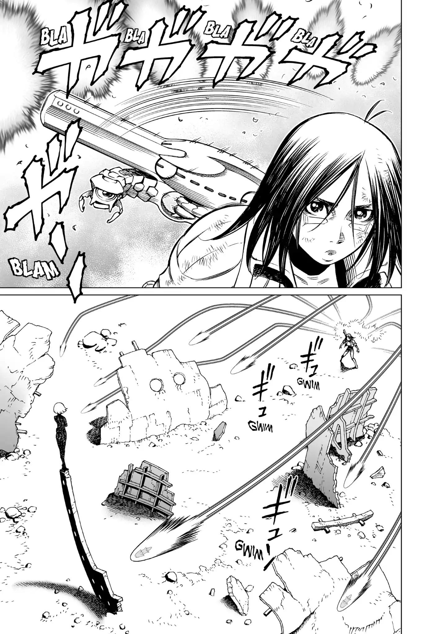 Gunnm Mars Chronicle chapter 8 page 22