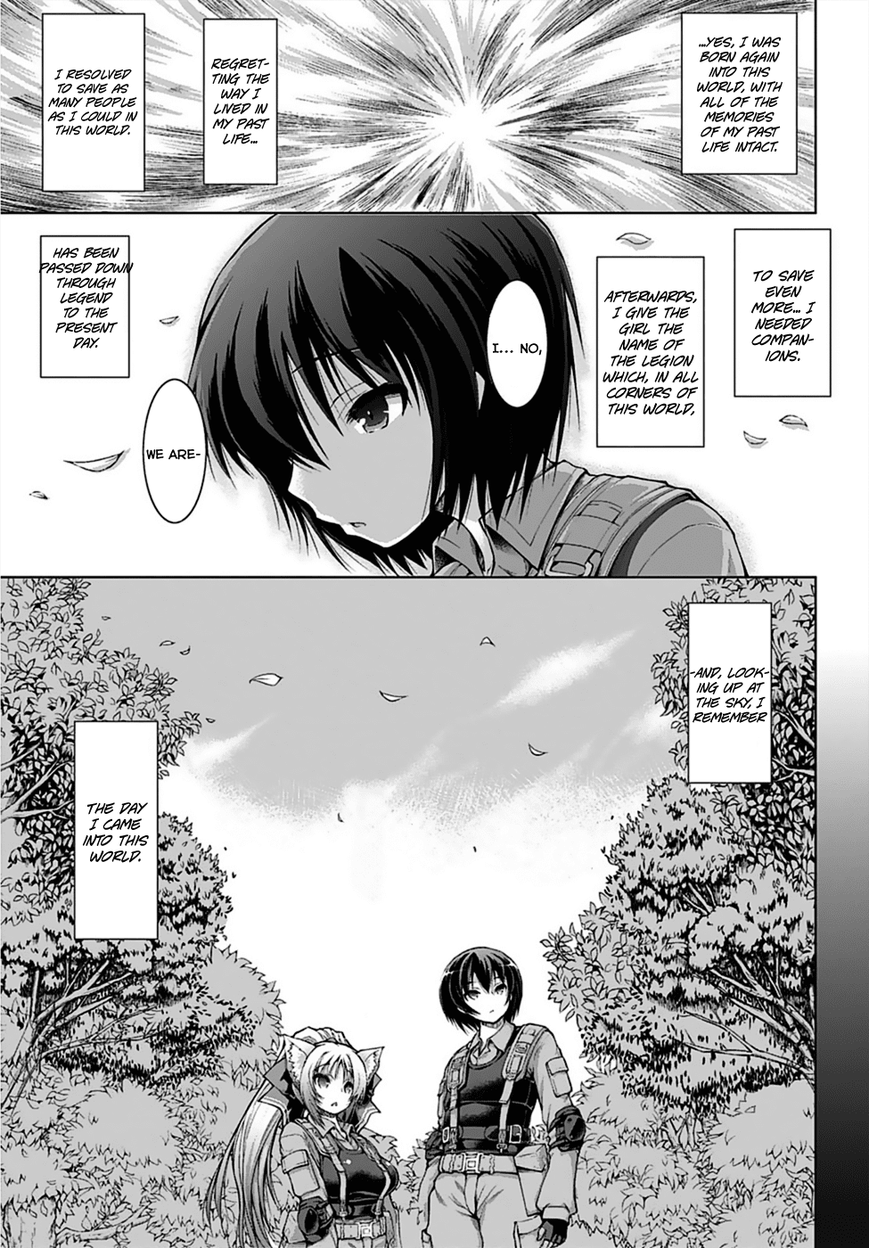 Gunota ga Mahou Sekai ni Tensei Shitara, Gendai Heiki de Guntai Harem o Tsukucchaimashita!? chapter 1 page 19