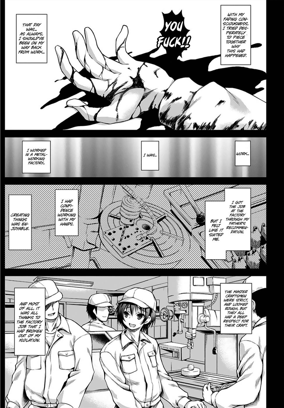 Gunota ga Mahou Sekai ni Tensei Shitara, Gendai Heiki de Guntai Harem o Tsukucchaimashita!? chapter 1 page 21