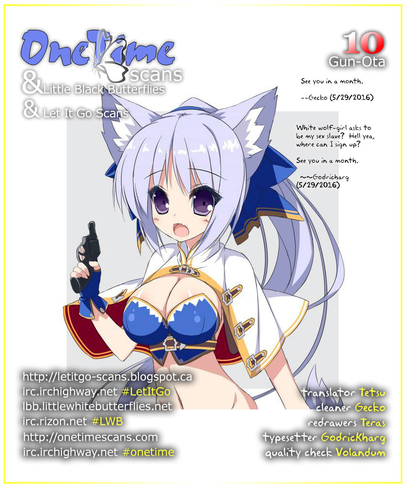 Gunota ga Mahou Sekai ni Tensei Shitara, Gendai Heiki de Guntai Harem o Tsukucchaimashita!? chapter 10 page 1