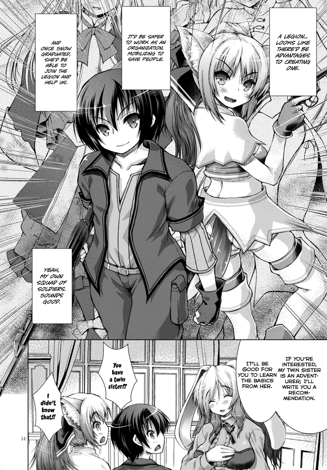 Gunota ga Mahou Sekai ni Tensei Shitara, Gendai Heiki de Guntai Harem o Tsukucchaimashita!? chapter 10 page 17