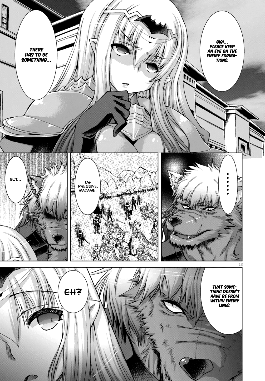 Gunota ga Mahou Sekai ni Tensei Shitara, Gendai Heiki de Guntai Harem o Tsukucchaimashita!? chapter 16 page 12