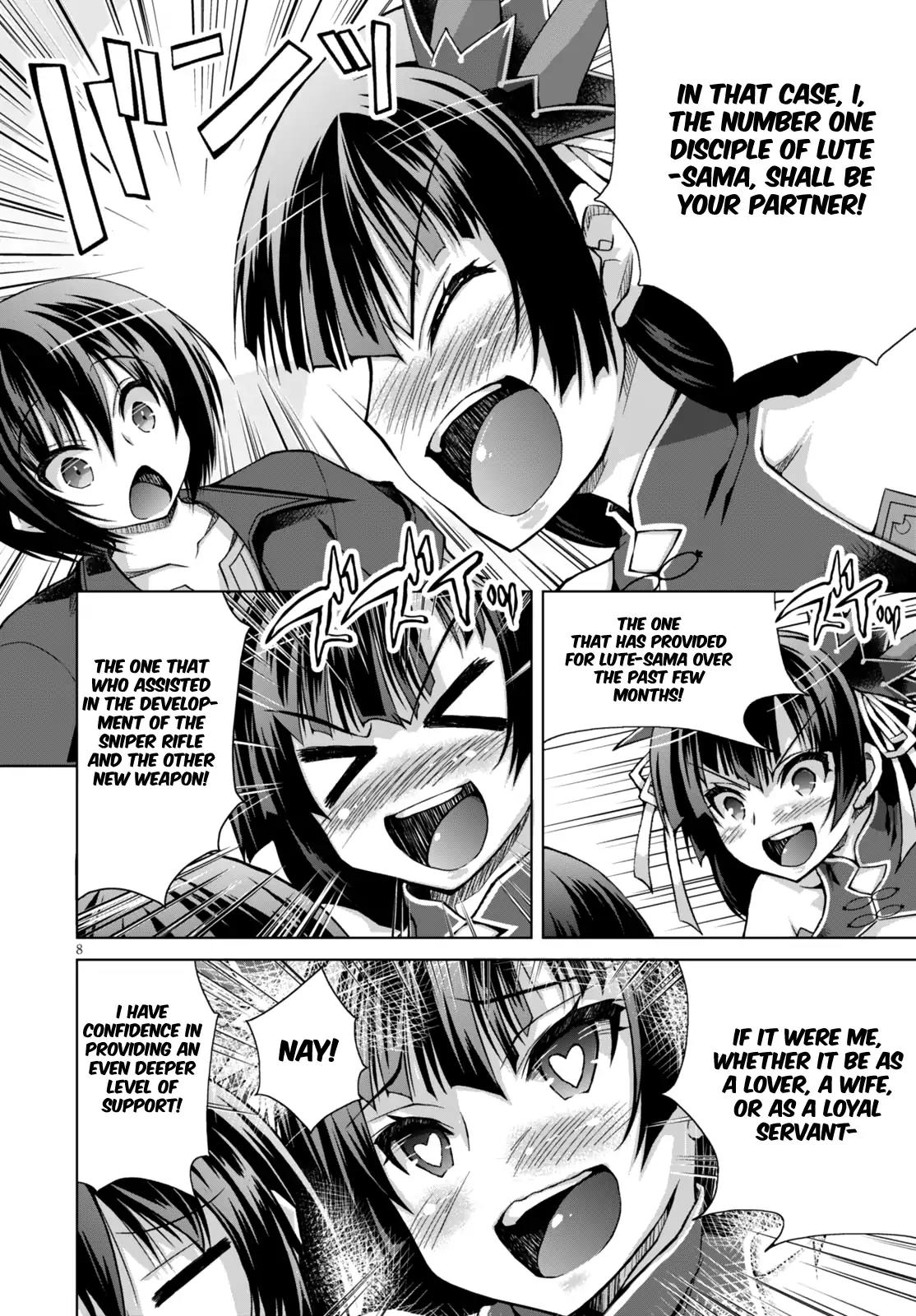 Gunota ga Mahou Sekai ni Tensei Shitara, Gendai Heiki de Guntai Harem o Tsukucchaimashita!? chapter 21 page 10