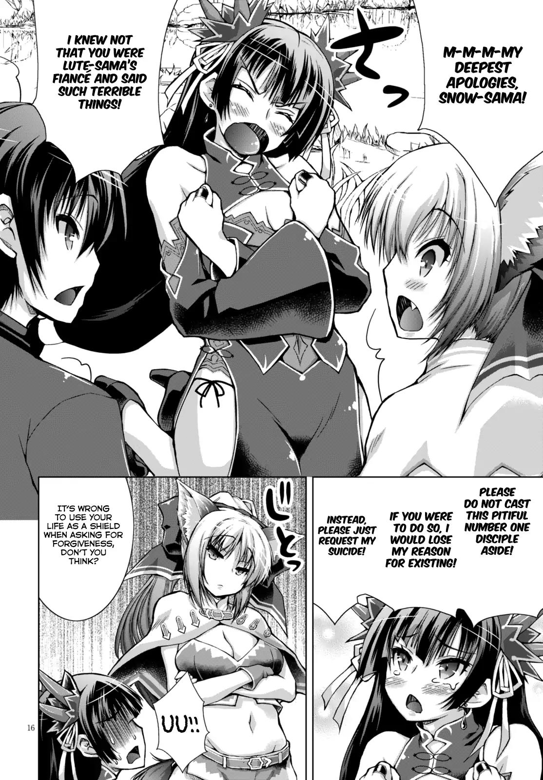Gunota ga Mahou Sekai ni Tensei Shitara, Gendai Heiki de Guntai Harem o Tsukucchaimashita!? chapter 21 page 17