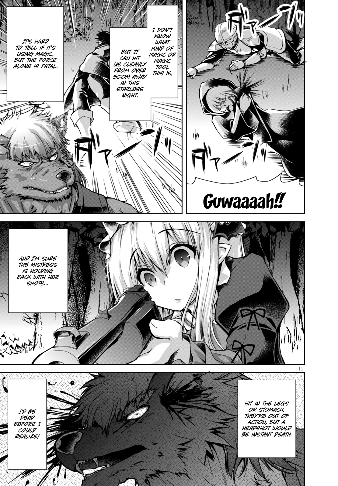 Gunota ga Mahou Sekai ni Tensei Shitara, Gendai Heiki de Guntai Harem o Tsukucchaimashita!? chapter 23 page 14