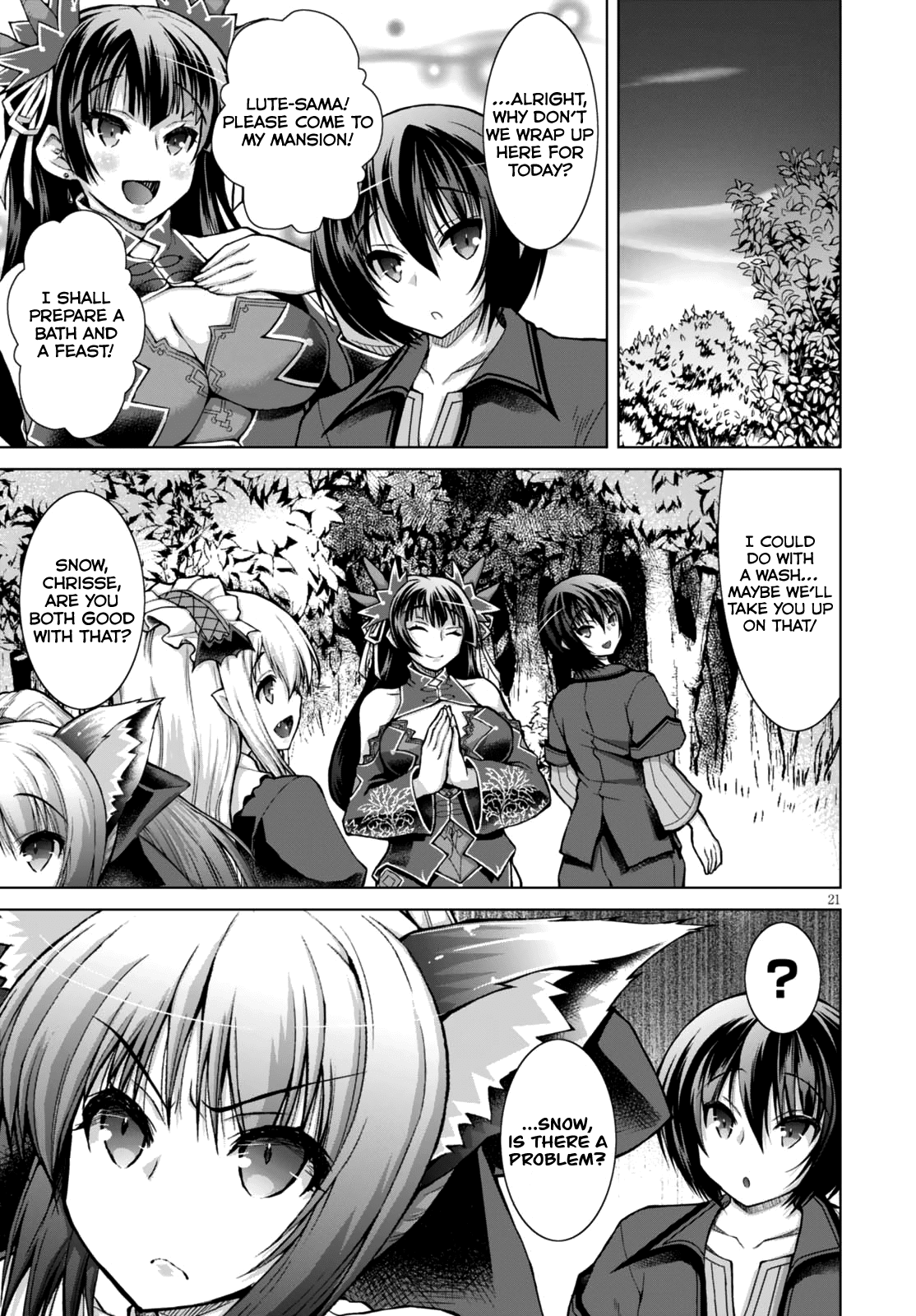 Gunota ga Mahou Sekai ni Tensei Shitara, Gendai Heiki de Guntai Harem o Tsukucchaimashita!? chapter 27 page 22