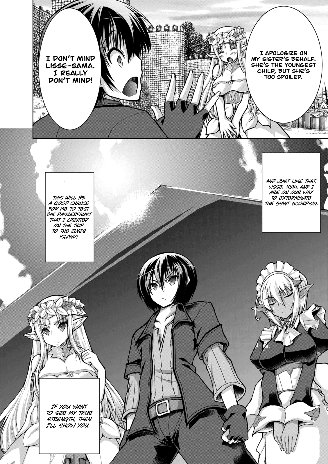Gunota ga Mahou Sekai ni Tensei Shitara, Gendai Heiki de Guntai Harem o Tsukucchaimashita!? chapter 29 page 20