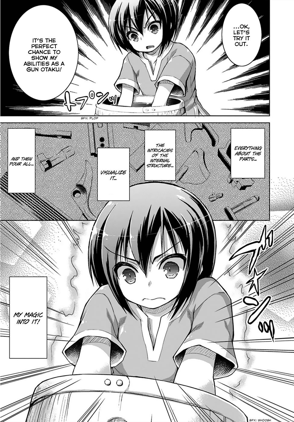 Gunota ga Mahou Sekai ni Tensei Shitara, Gendai Heiki de Guntai Harem o Tsukucchaimashita!? chapter 3 page 33