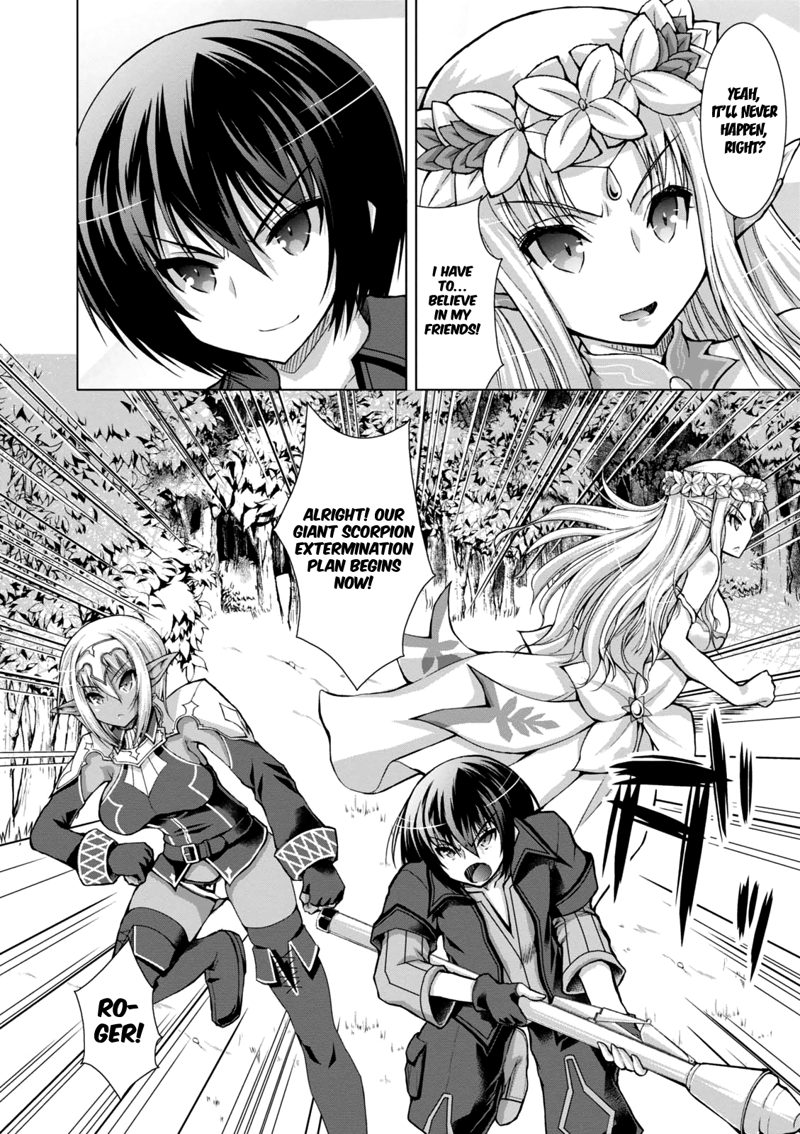 Gunota ga Mahou Sekai ni Tensei Shitara, Gendai Heiki de Guntai Harem o Tsukucchaimashita!? chapter 31 page 12