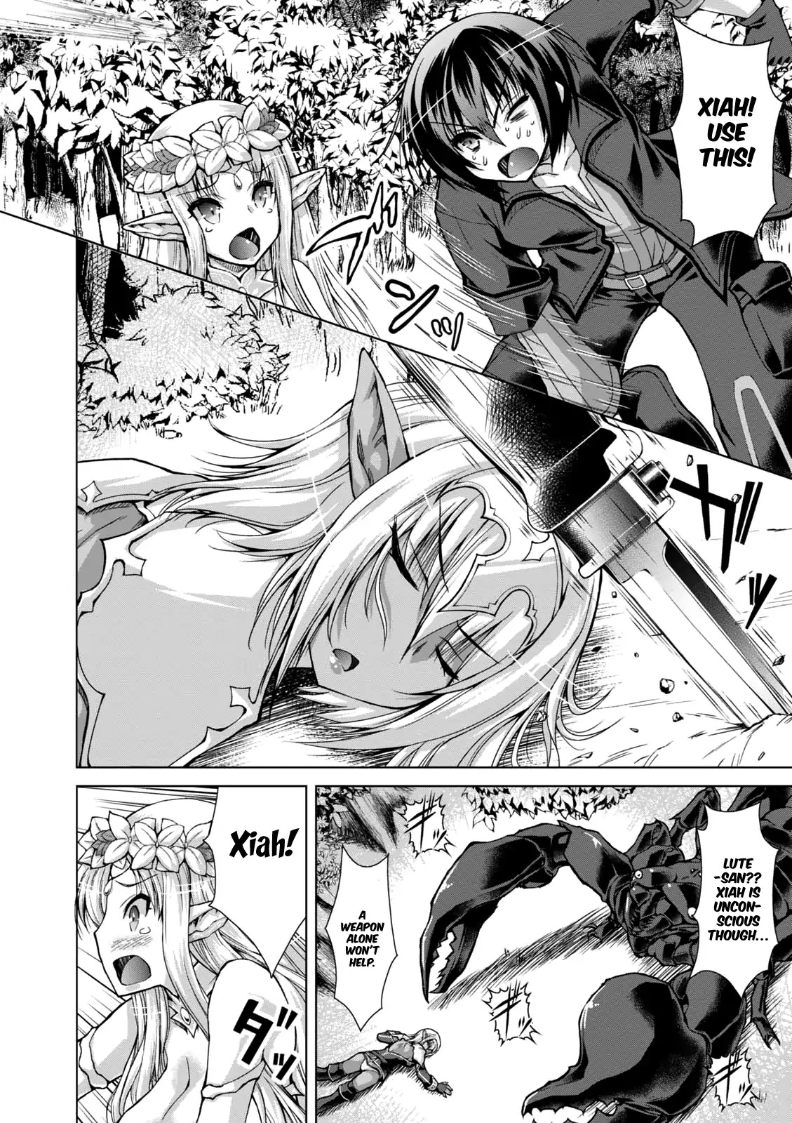 Gunota ga Mahou Sekai ni Tensei Shitara, Gendai Heiki de Guntai Harem o Tsukucchaimashita!? chapter 32 page 11