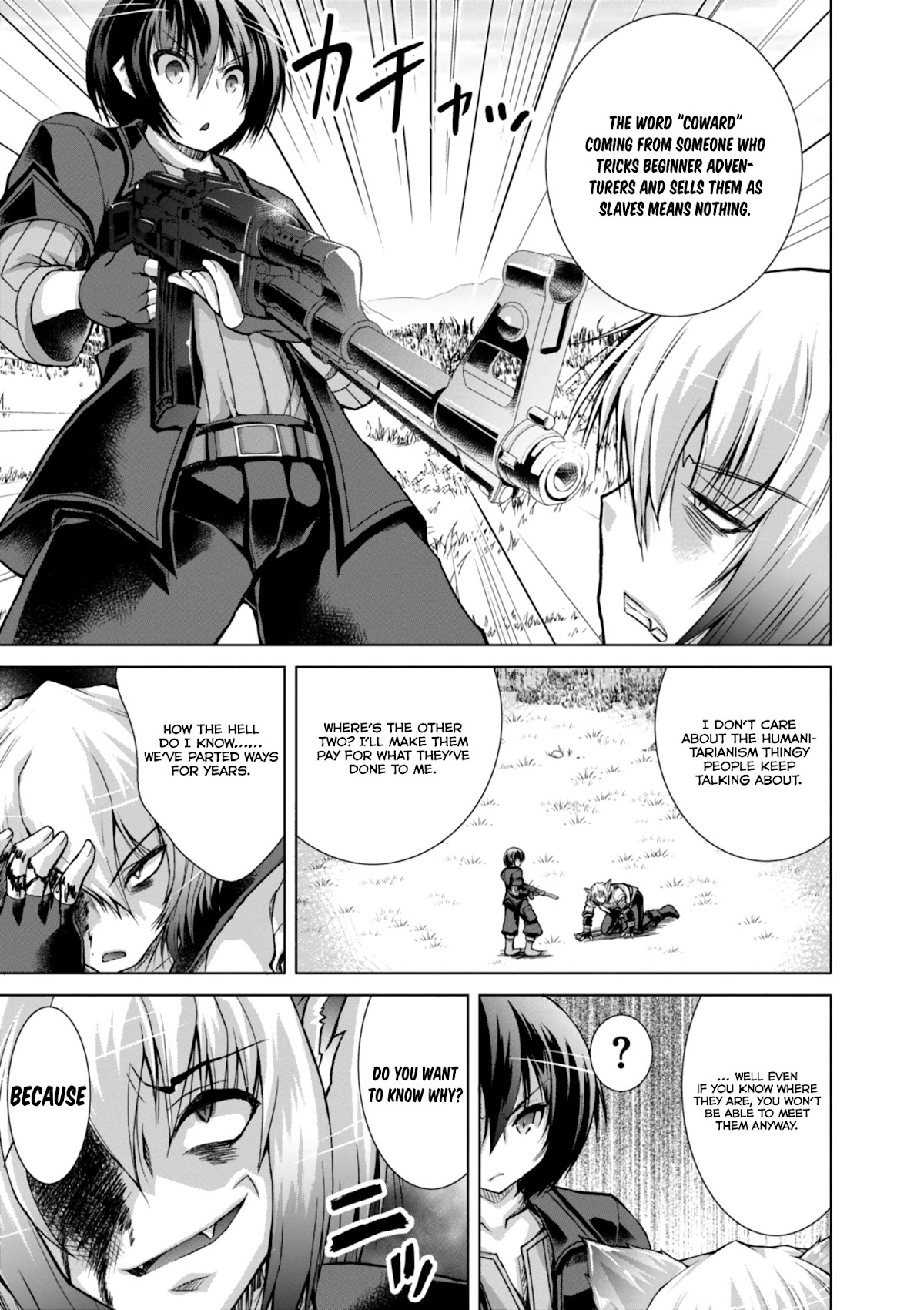 Gunota ga Mahou Sekai ni Tensei Shitara, Gendai Heiki de Guntai Harem o Tsukucchaimashita!? chapter 35 page 14