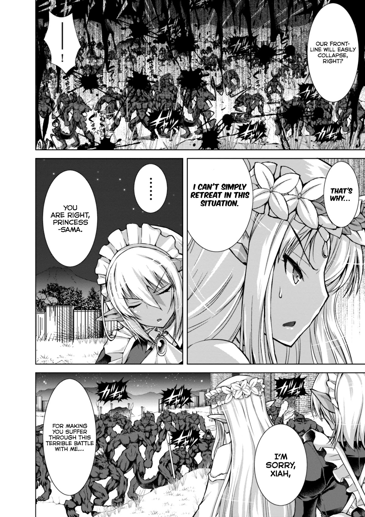 Gunota ga Mahou Sekai ni Tensei Shitara, Gendai Heiki de Guntai Harem o Tsukucchaimashita!? chapter 37 page 28