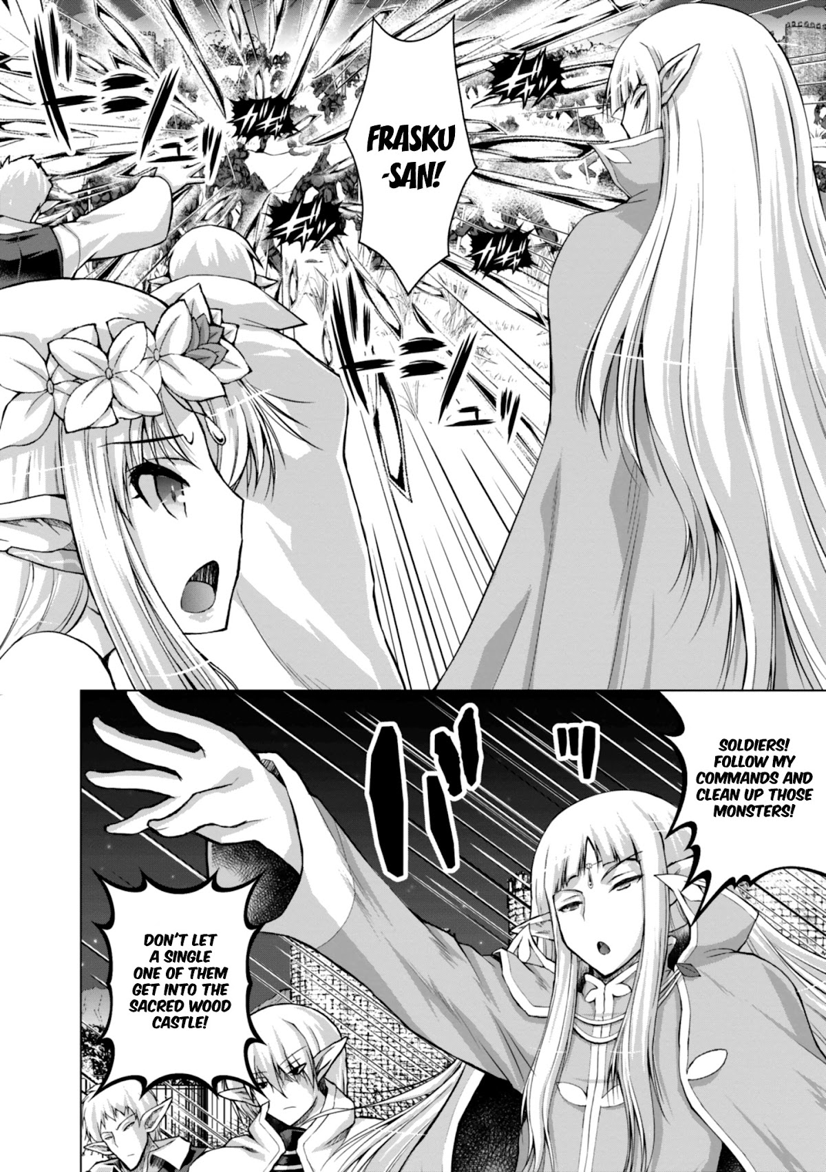 Gunota ga Mahou Sekai ni Tensei Shitara, Gendai Heiki de Guntai Harem o Tsukucchaimashita!? chapter 38 page 14