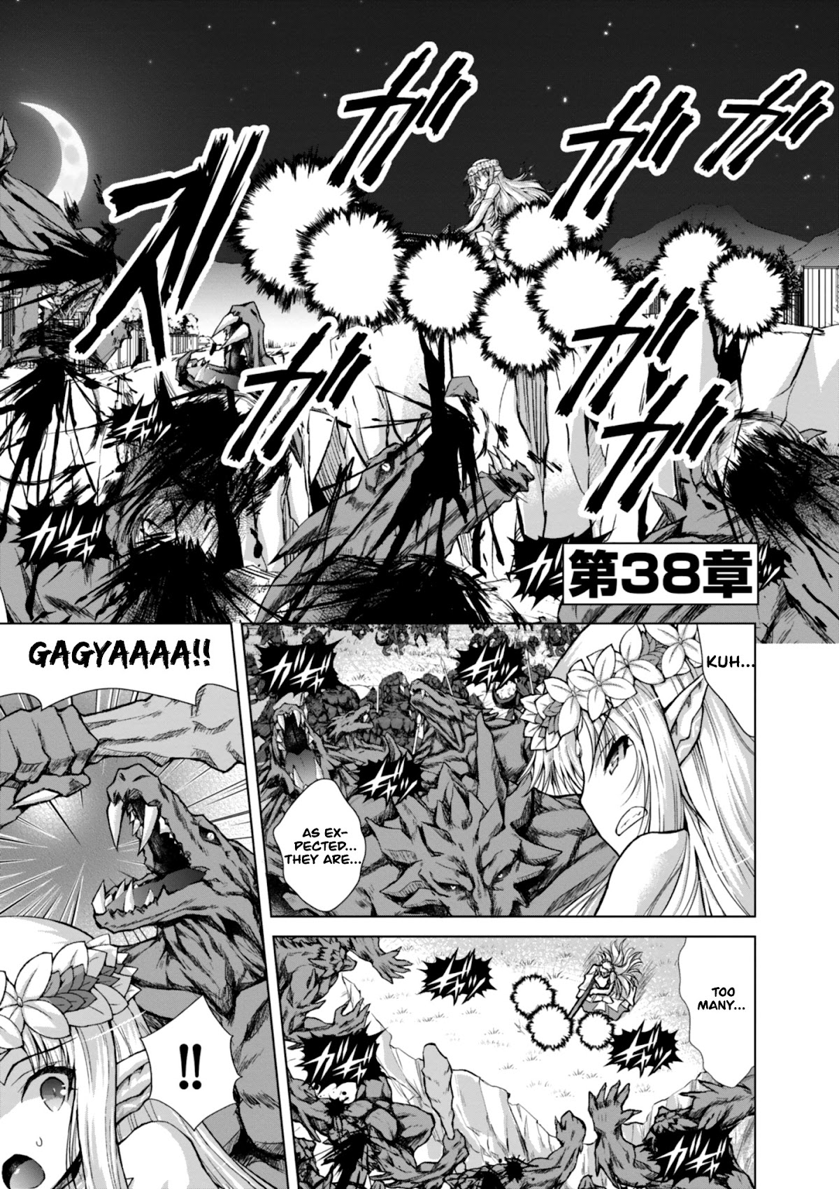 Gunota ga Mahou Sekai ni Tensei Shitara, Gendai Heiki de Guntai Harem o Tsukucchaimashita!? chapter 38 page 3