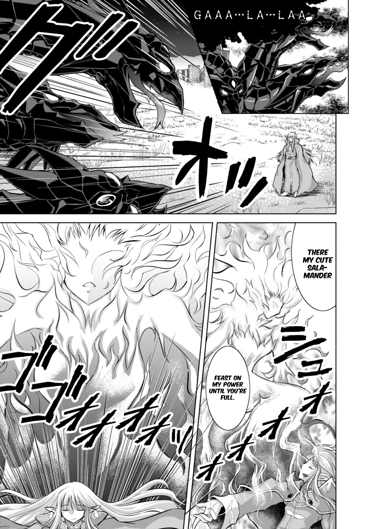 Gunota ga Mahou Sekai ni Tensei Shitara, Gendai Heiki de Guntai Harem o Tsukucchaimashita!? chapter 39 page 13