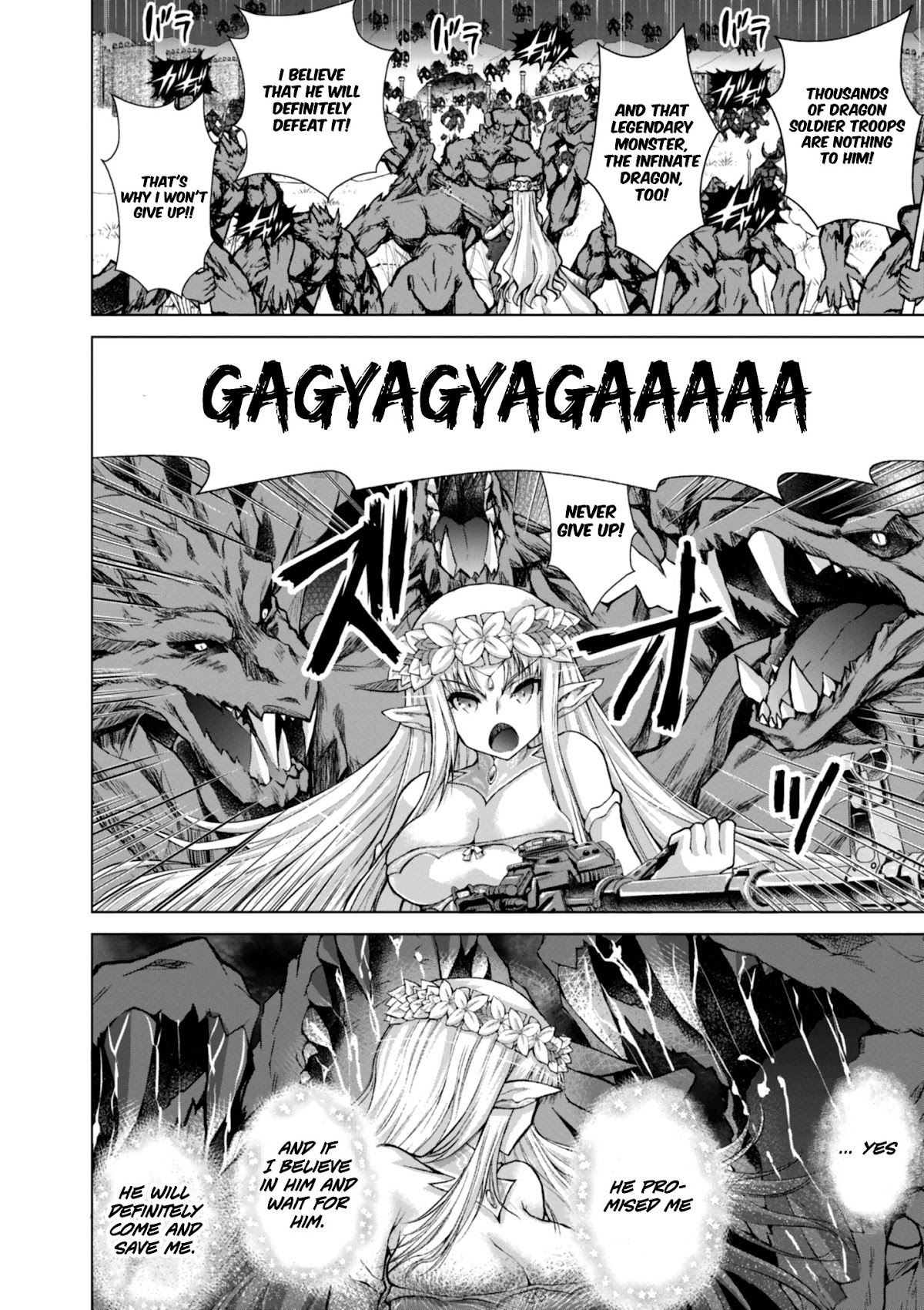 Gunota ga Mahou Sekai ni Tensei Shitara, Gendai Heiki de Guntai Harem o Tsukucchaimashita!? chapter 39 page 22