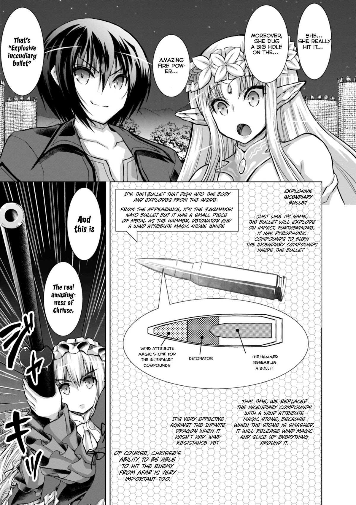 Gunota ga Mahou Sekai ni Tensei Shitara, Gendai Heiki de Guntai Harem o Tsukucchaimashita!? chapter 41 page 10