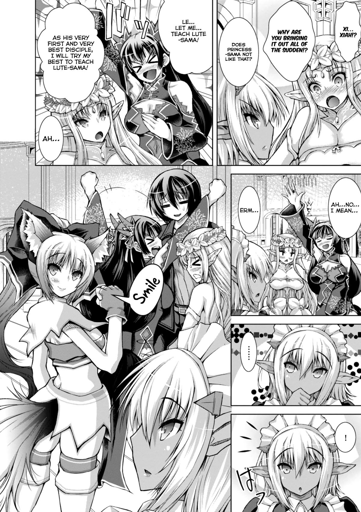 Gunota ga Mahou Sekai ni Tensei Shitara, Gendai Heiki de Guntai Harem o Tsukucchaimashita!? chapter 43 page 19