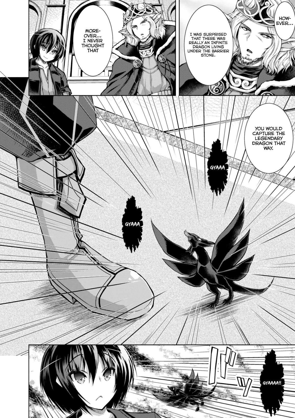 Gunota ga Mahou Sekai ni Tensei Shitara, Gendai Heiki de Guntai Harem o Tsukucchaimashita!? chapter 43 page 7