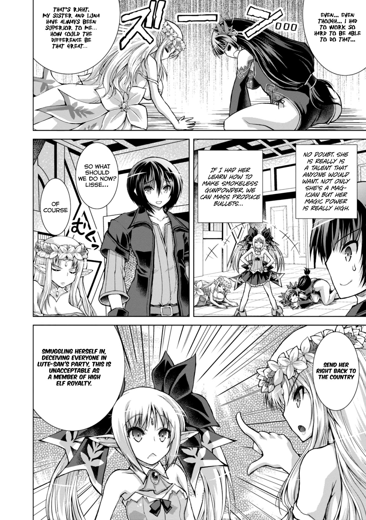 Gunota ga Mahou Sekai ni Tensei Shitara, Gendai Heiki de Guntai Harem o Tsukucchaimashita!? chapter 45 page 25