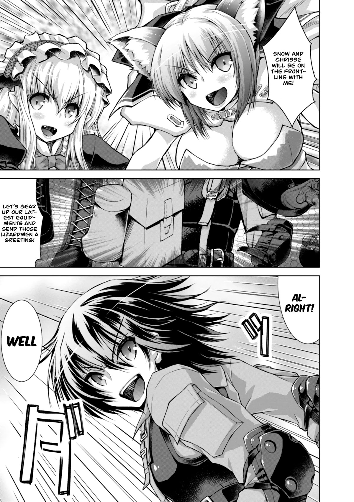 Gunota ga Mahou Sekai ni Tensei Shitara, Gendai Heiki de Guntai Harem o Tsukucchaimashita!? chapter 45 page 30