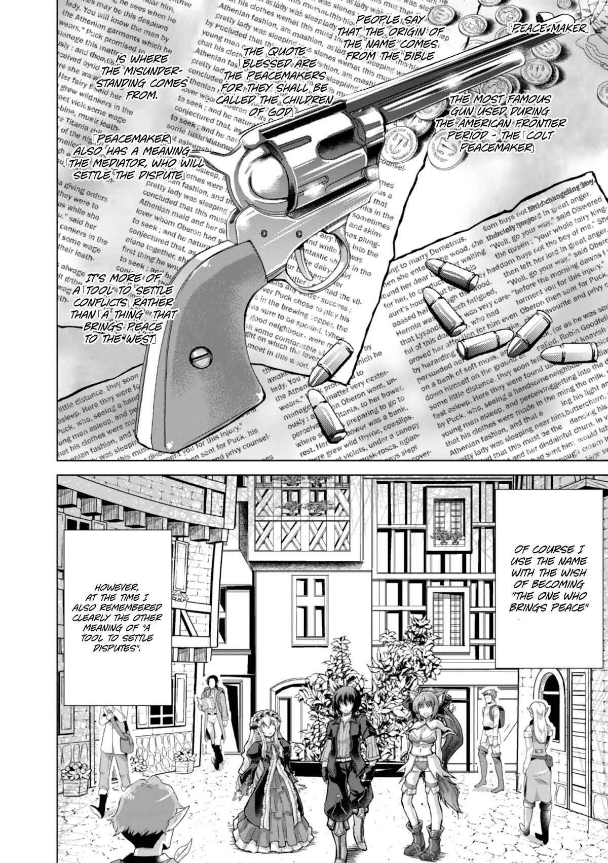 Gunota ga Mahou Sekai ni Tensei Shitara, Gendai Heiki de Guntai Harem o Tsukucchaimashita!? chapter 45 page 7