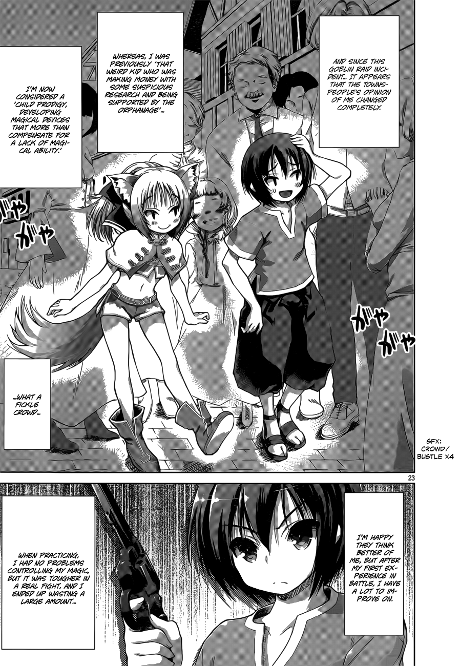 Gunota ga Mahou Sekai ni Tensei Shitara, Gendai Heiki de Guntai Harem o Tsukucchaimashita!? chapter 5 page 25