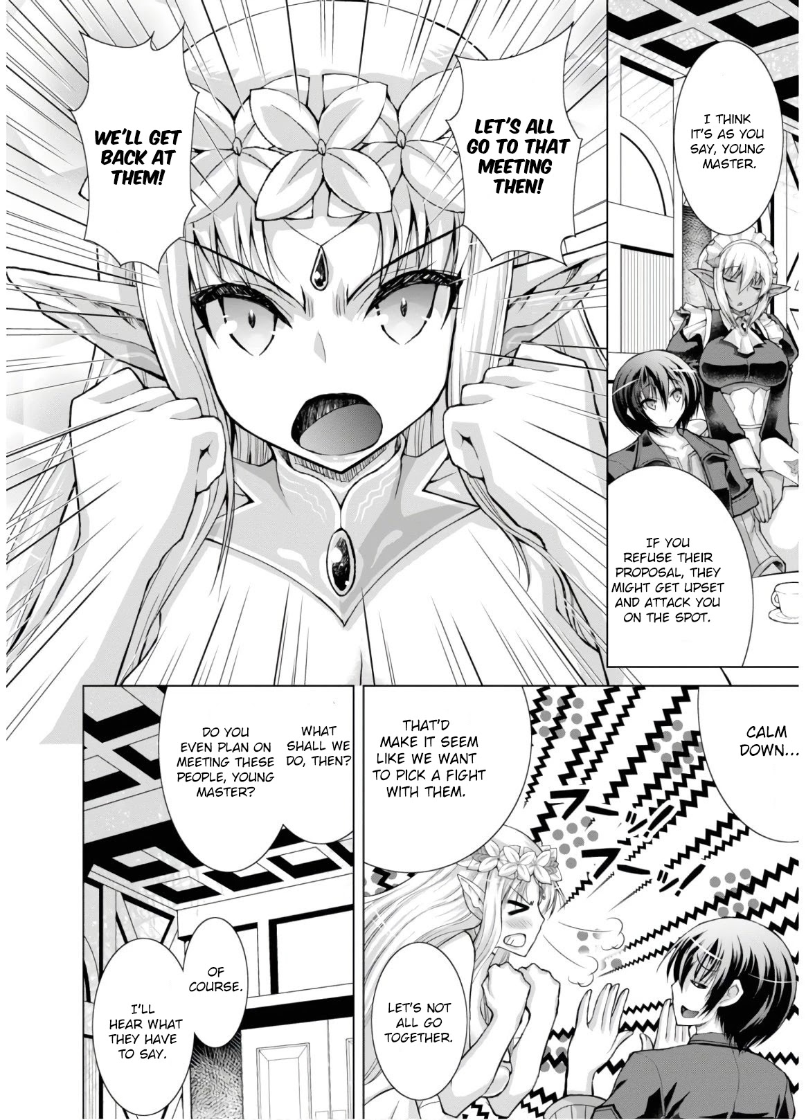 Gunota ga Mahou Sekai ni Tensei Shitara, Gendai Heiki de Guntai Harem o Tsukucchaimashita!? chapter 50 page 3