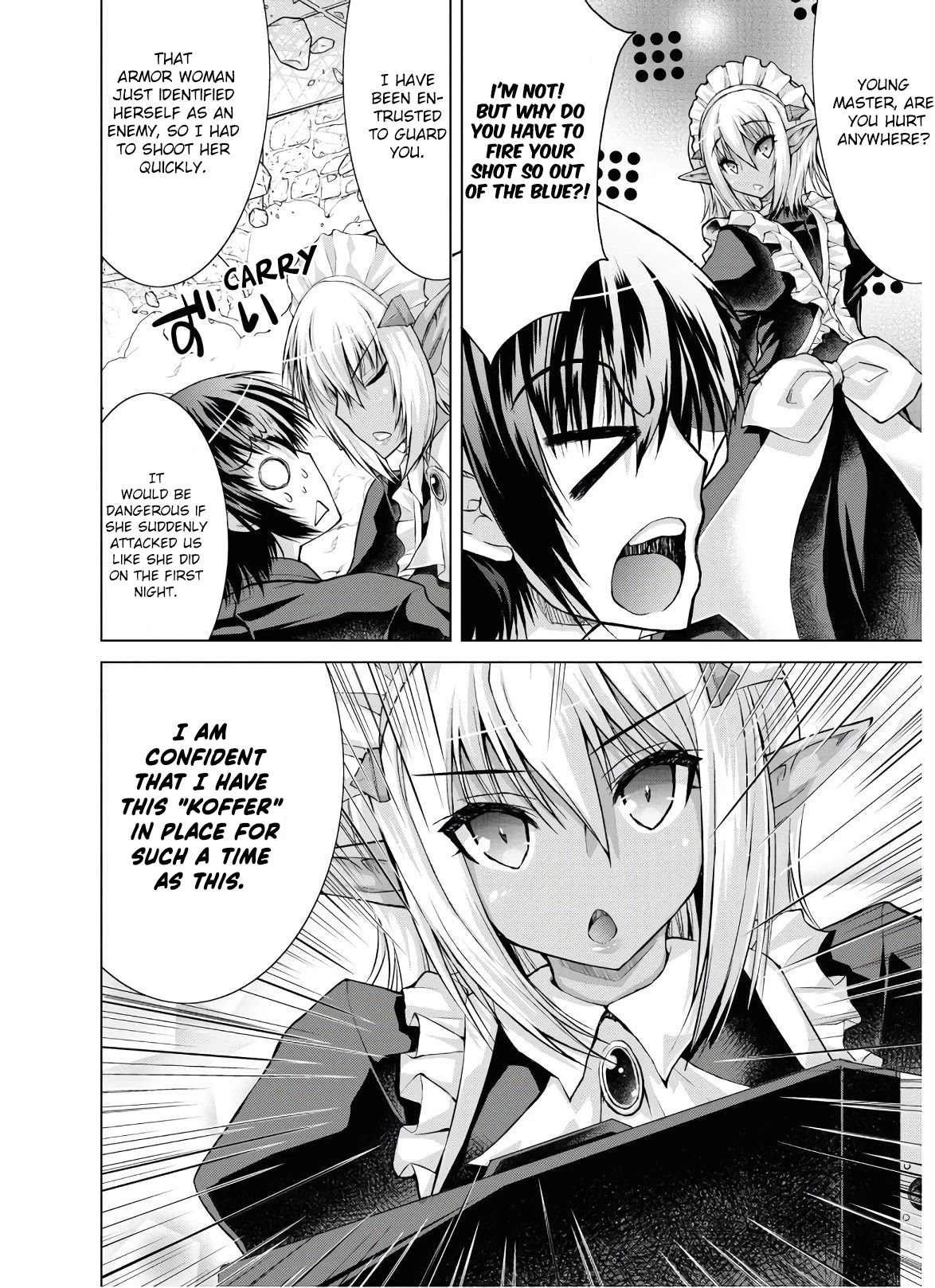 Gunota ga Mahou Sekai ni Tensei Shitara, Gendai Heiki de Guntai Harem o Tsukucchaimashita!? chapter 52 page 9