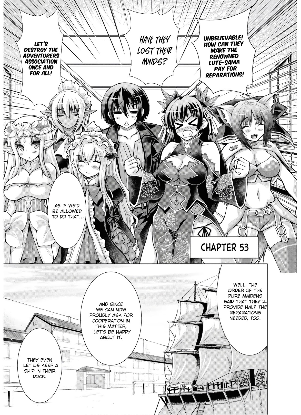 Gunota ga Mahou Sekai ni Tensei Shitara, Gendai Heiki de Guntai Harem o Tsukucchaimashita!? chapter 53 page 2