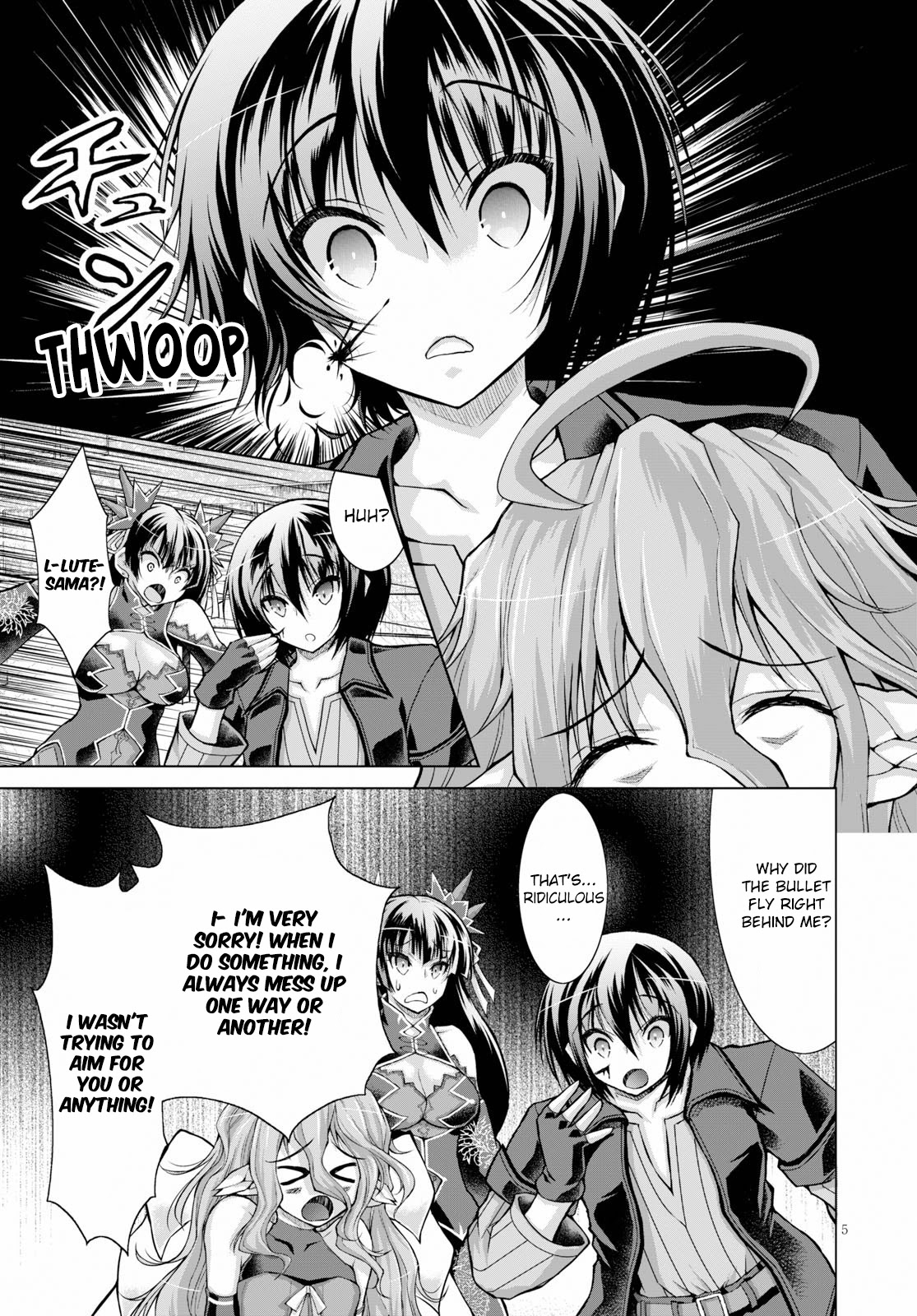 Gunota ga Mahou Sekai ni Tensei Shitara, Gendai Heiki de Guntai Harem o Tsukucchaimashita!? chapter 54 page 6
