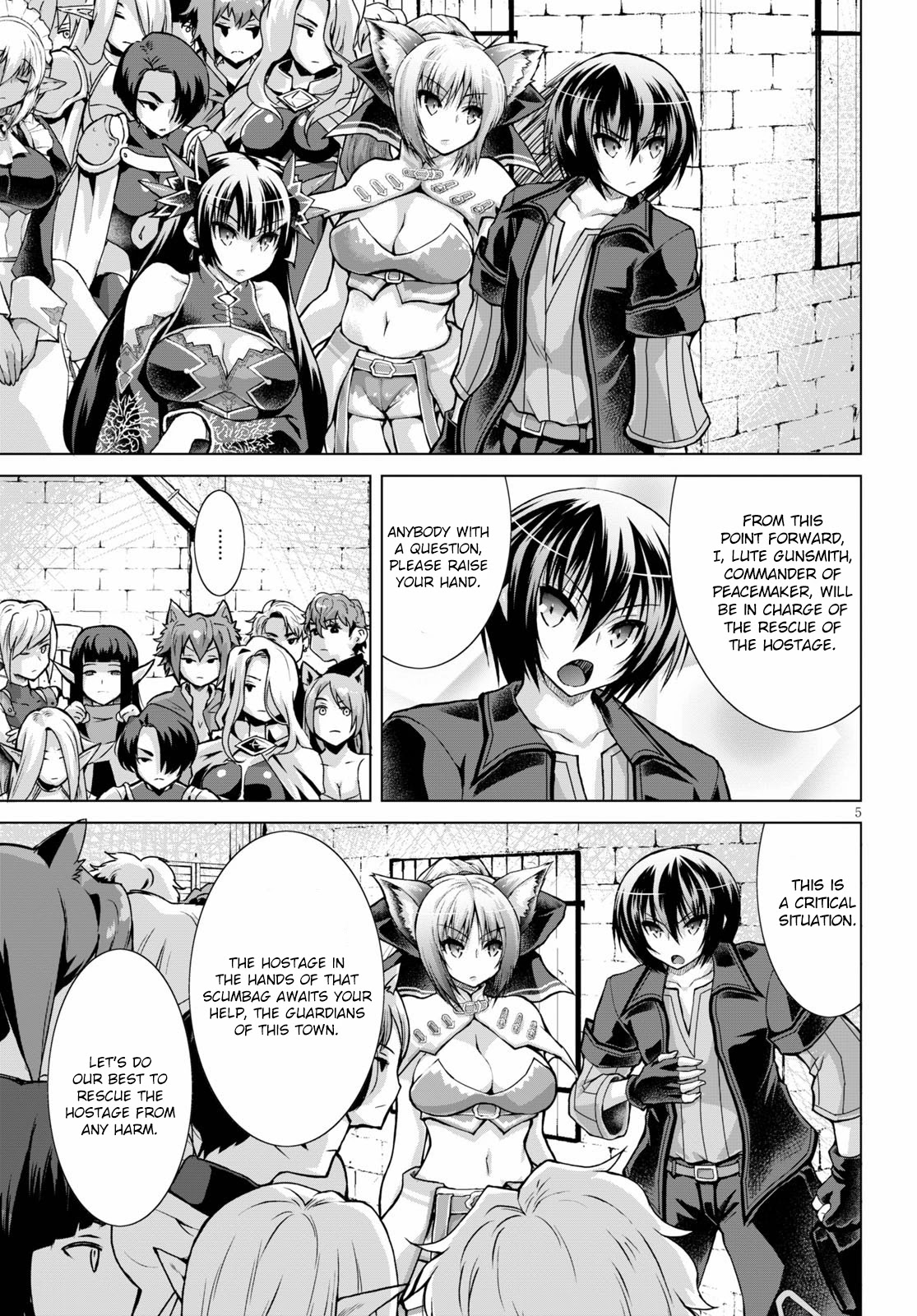 Gunota ga Mahou Sekai ni Tensei Shitara, Gendai Heiki de Guntai Harem o Tsukucchaimashita!? chapter 55 page 6