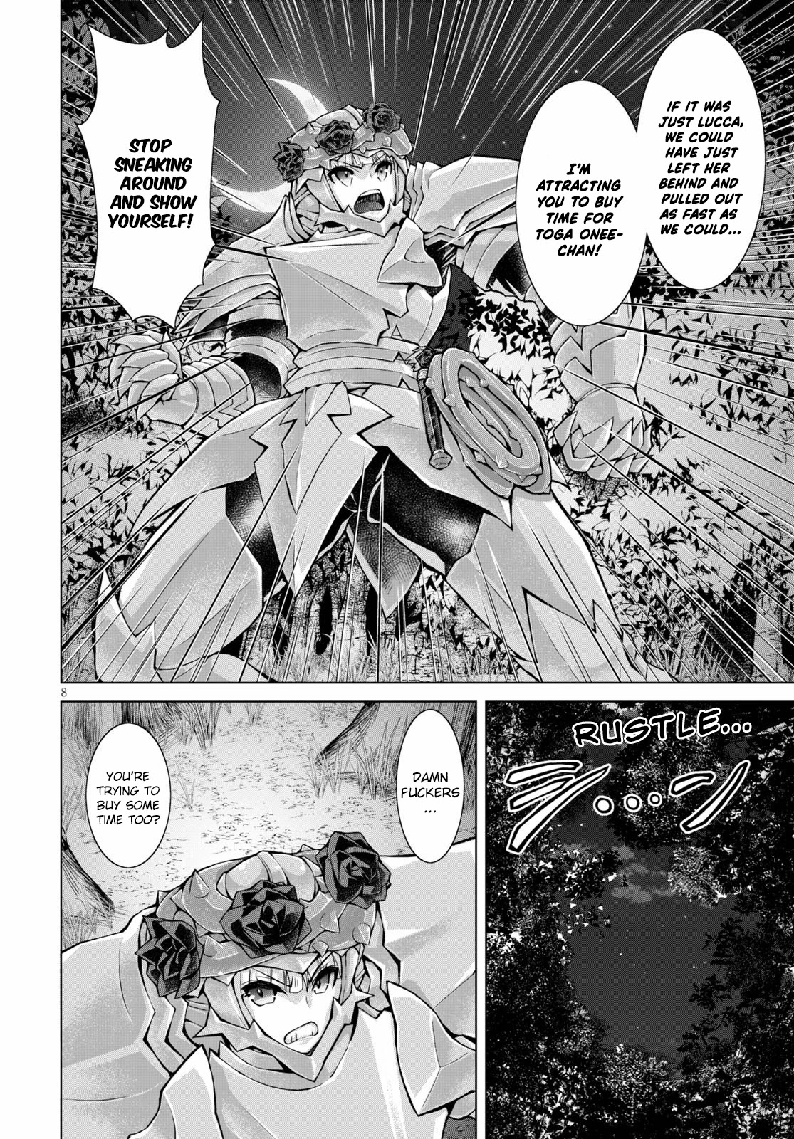 Gunota ga Mahou Sekai ni Tensei Shitara, Gendai Heiki de Guntai Harem o Tsukucchaimashita!? chapter 57 page 9