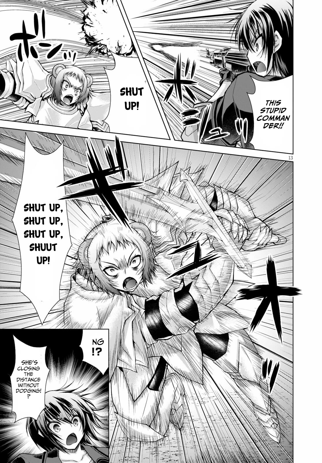 Gunota ga Mahou Sekai ni Tensei Shitara, Gendai Heiki de Guntai Harem o Tsukucchaimashita!? chapter 58 page 14