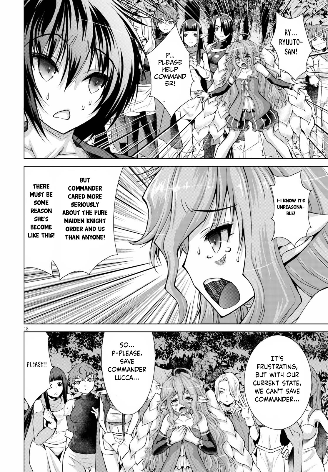 Gunota ga Mahou Sekai ni Tensei Shitara, Gendai Heiki de Guntai Harem o Tsukucchaimashita!? chapter 59 page 19