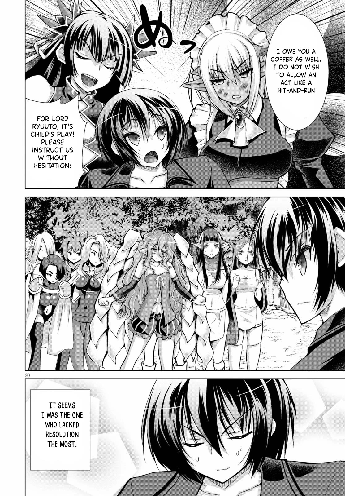 Gunota ga Mahou Sekai ni Tensei Shitara, Gendai Heiki de Guntai Harem o Tsukucchaimashita!? chapter 59 page 21