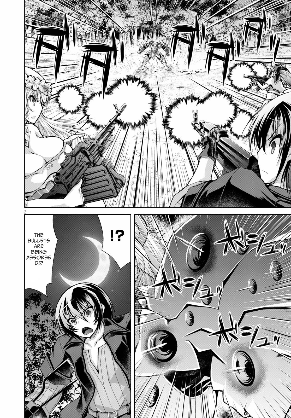 Gunota ga Mahou Sekai ni Tensei Shitara, Gendai Heiki de Guntai Harem o Tsukucchaimashita!? chapter 59 page 3