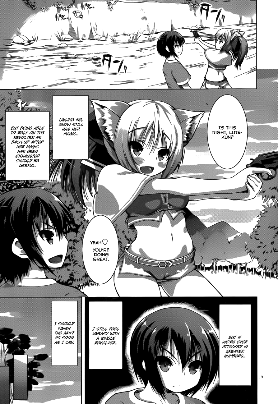Gunota ga Mahou Sekai ni Tensei Shitara, Gendai Heiki de Guntai Harem o Tsukucchaimashita!? chapter 6 page 24